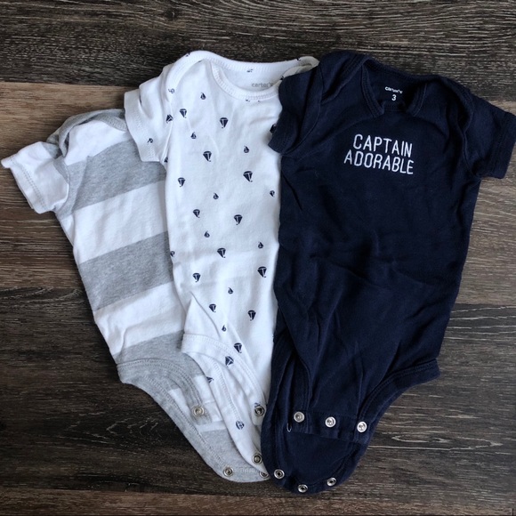 carters baby boy onesies